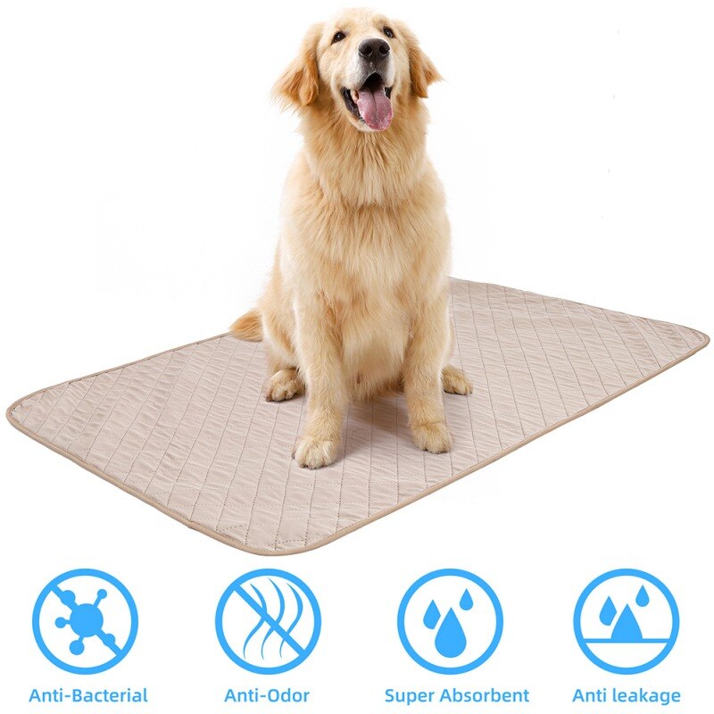 dog pee pad washable, floor mat ideal for puppy, reusable pet training pads, waterproof training pads for dogs, washable puppy pee pads 