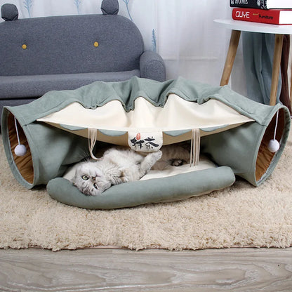 best cat bed, cat bed home, cat tunnel bed, best cat beds, warm cat bed