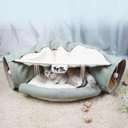 best cat bed, cat bed home, cat tunnel bed, best cat beds, warm cat bed