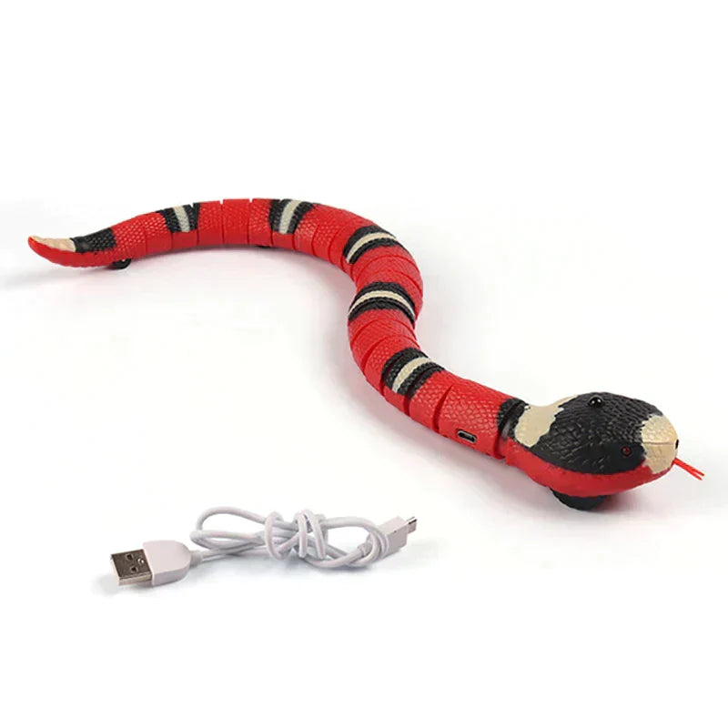 smart sensing snake cat toy, sensing snake cat toy, smart sensing snake toy for cat, eletronic interactive toys for cats, pet dogs game play toy