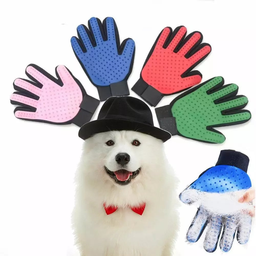 pet grooming glove, best dog groomers near me, at home cat grooming, Efficient Pets Hair Remover Mittens, Dog Washing Gloves 