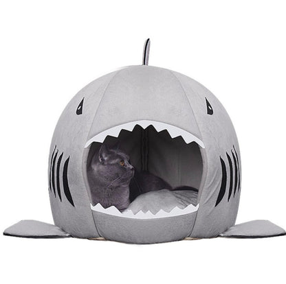 shark pet bed, large shark dog bed, shark mouth dog bed, shark mouth pet bed, shark shaped dog bed