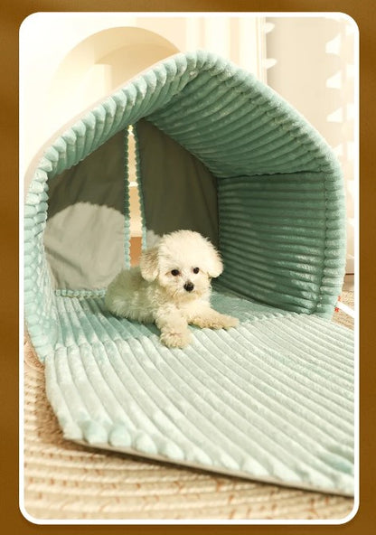 Enclosed House bed for pet, pet beds on sale, best cat beds, best soft dog bed, stylish cat bed